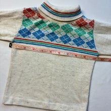 Load image into Gallery viewer, Vintage Healthtex Argyle Turtleneck 12 months
