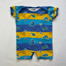 Load image into Gallery viewer, Vintage 90s Fish Summery Romper 6 months
