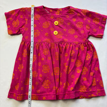 Load image into Gallery viewer, Vintage Pink/Orange Swirly Tunic 2/3t
