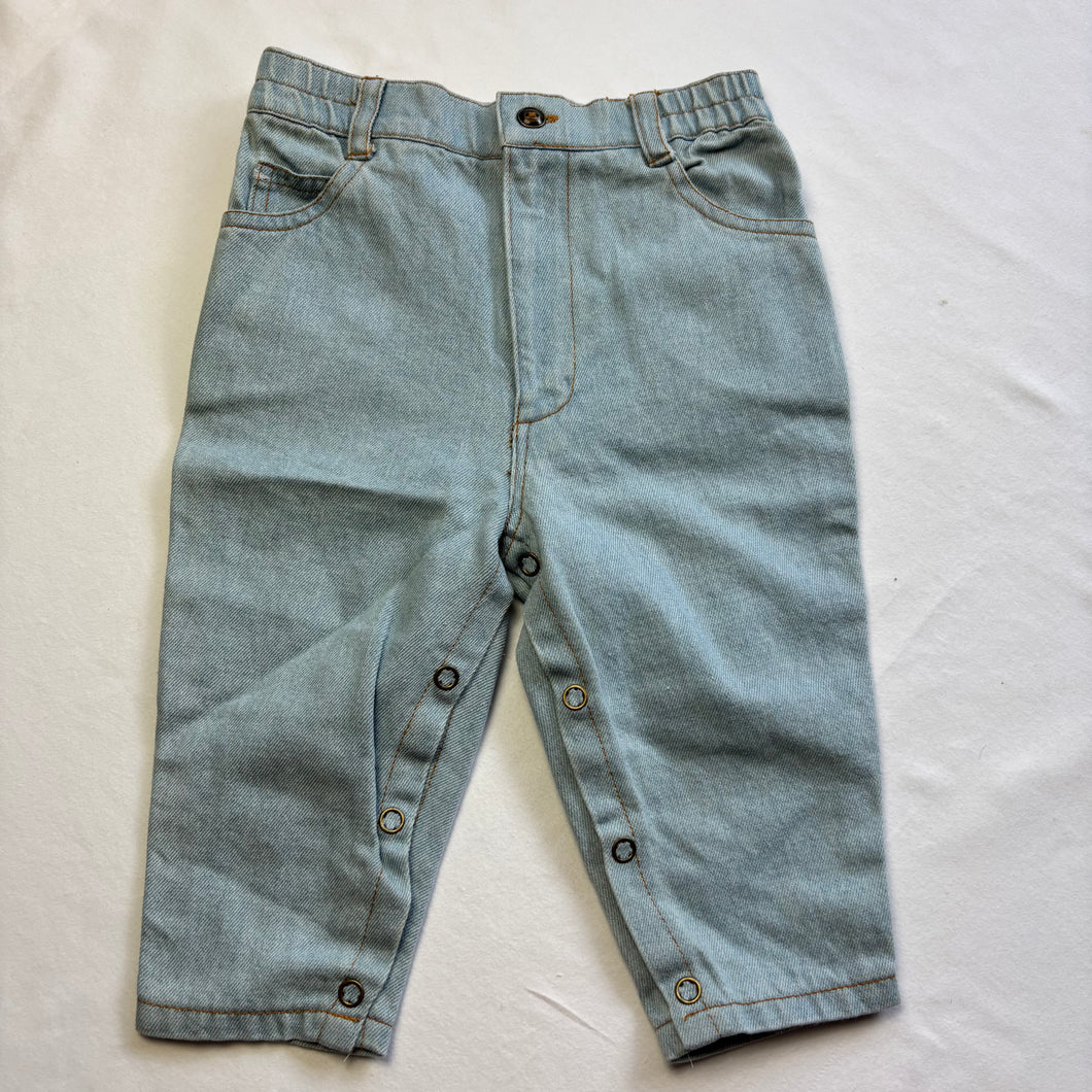 Vintage Deadstock Jeans 12 months *relaxed elastic