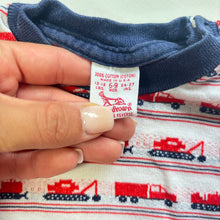 Load image into Gallery viewer, Vintage Construction Vehicles Long Sleeve 3-6 months

