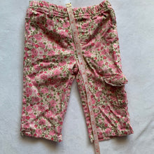 Load image into Gallery viewer, Vintage Pink Floral Pants 6-9 months

