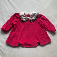 Load image into Gallery viewer, Vintage Pink Floral Collared Tunic 18 months
