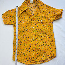 Load image into Gallery viewer, Vintage Sears Mustard Floral Shirt 5t
