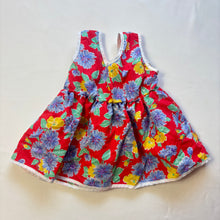 Load image into Gallery viewer, Vintage Bright Floral Sleeveless Top 18 months
