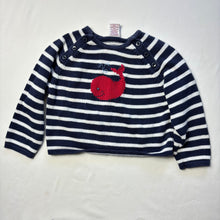 Load image into Gallery viewer, Vintage Gymboree Whale Knit Sweater 18-24 months
