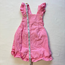 Load image into Gallery viewer, Vintage Pink Sunsuit/Romper 12 months *flaw
