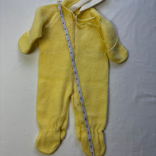 Load image into Gallery viewer, Vintage Yellow Footed PJs 6-9 months
