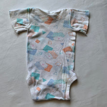 Load image into Gallery viewer, Vintage Bears + Shapes Romper 0-3 months
