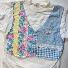 Load image into Gallery viewer, Vintage Floral Vest Shirt kids 6
