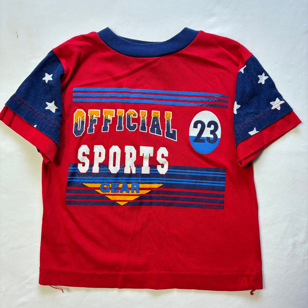 Vintage Official Sports Tee 4t/5t