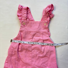 Load image into Gallery viewer, Vintage Pink Sunsuit/Romper 12 months *flaw
