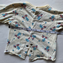 Load image into Gallery viewer, Vintage Scooter Bears Pattern PJ Top 18-24 months
