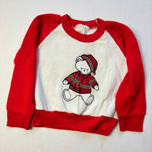 Load image into Gallery viewer, Vintage Winter Bear Long Sleeve 2t
