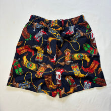 Load image into Gallery viewer, Vintage Cowboy Boot Shorts kids 8/10
