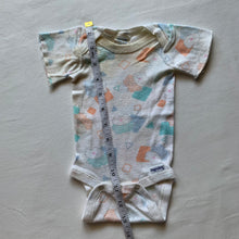 Load image into Gallery viewer, Vintage Bears + Shapes Romper 0-3 months
