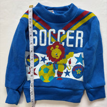 Load image into Gallery viewer, Vintage Soccer Lion Crewneck 12 months

