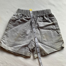 Load image into Gallery viewer, Vintage Gray Elastic Waist Shorts 18-24 months
