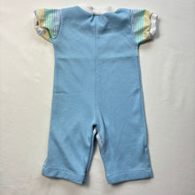 Load image into Gallery viewer, Vintage 80s Healthtex Blue Bunny Rabbit Pantsuit 3-6 months
