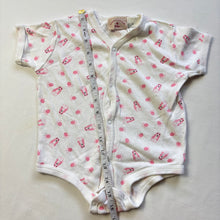 Load image into Gallery viewer, Vintage Pink Dogs Romper 12 months

