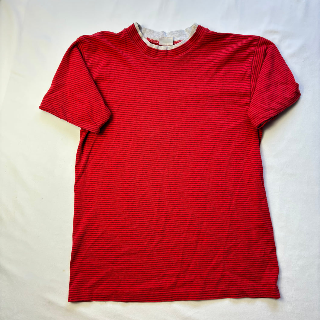 Vintage Red Striped Tee kids 14/16