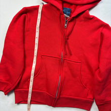 Load image into Gallery viewer, Vintage Red Zip-up Hoodie Sweater 5t
