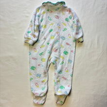 Load image into Gallery viewer, Vintage Baby Pattern Footed PJs 3-6 months
