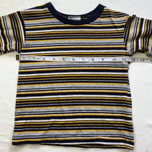 Load image into Gallery viewer, Vintage Yellow/Navy Striped Long Sleeve 2t
