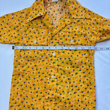 Load image into Gallery viewer, Vintage Sears Mustard Floral Shirt 5t
