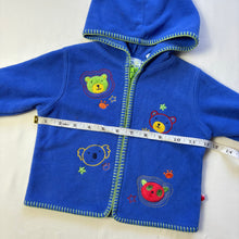 Load image into Gallery viewer, Vintage Bears Embroidered Hoodie Sweater 6-12 months
