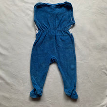 Load image into Gallery viewer, Vintage Puppy + Turtle Footed PJs 6 months
