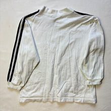 Load image into Gallery viewer, Vintage Adidas White/Black Long Sleeve kids 6/7
