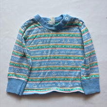 Load image into Gallery viewer, Vintage &quot;Little Cowboy&quot; Homespun Long Sleeve 9 months
