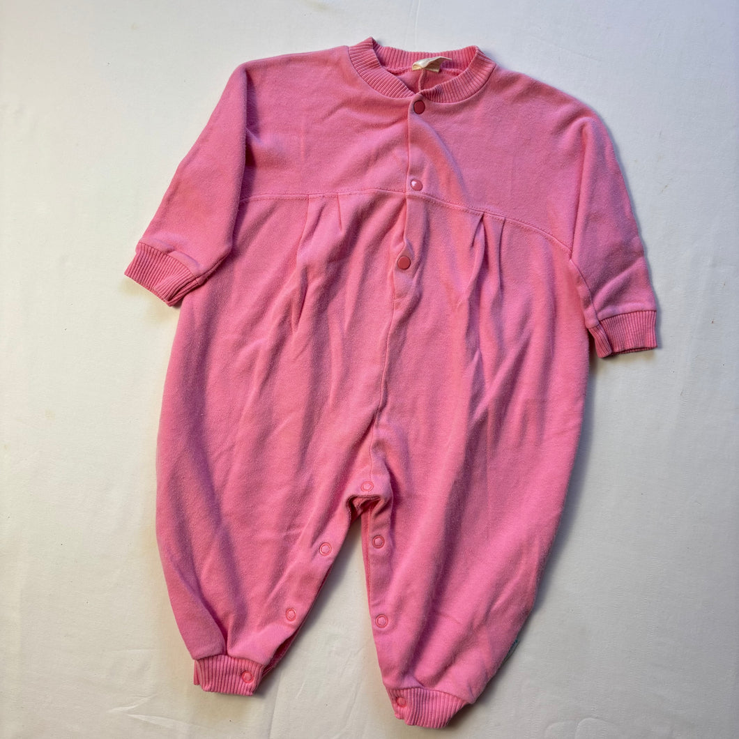 Vintage Pink Slouchy Bodysuit 9 months