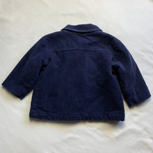 Load image into Gallery viewer, Vintage Navy Cord Jacket 12 months
