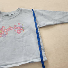 Load image into Gallery viewer, Y2k Princess Blue Sweater 4t
