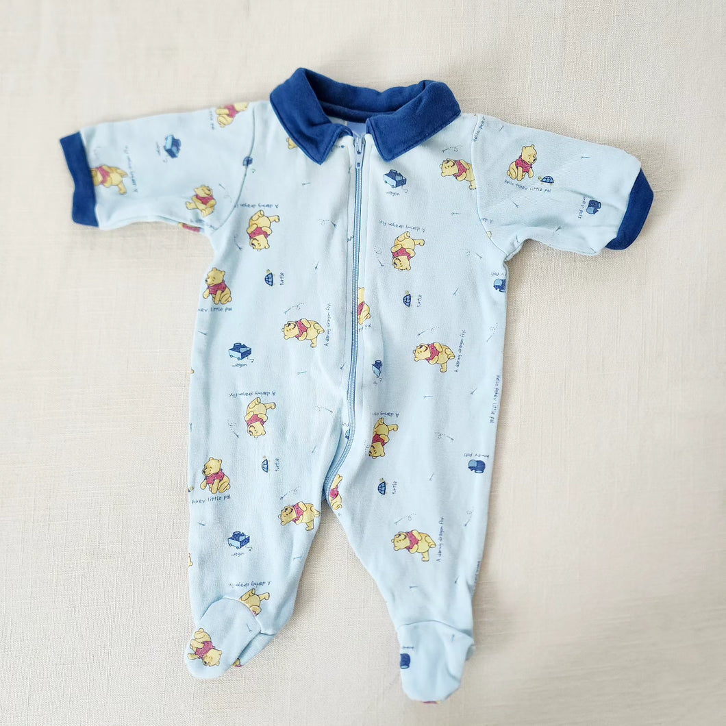 Older Pooh Footed PJs preemie