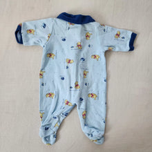 Load image into Gallery viewer, Older Pooh Footed PJs preemie
