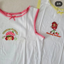 Load image into Gallery viewer, Older Strawberry Shortcake 2-pack Tank Tops 4t
