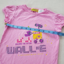 Load image into Gallery viewer, Y2k Walle Pink Shirt 5t
