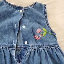 Load image into Gallery viewer, Y2k Baby Gap Embroidered Dress 3t
