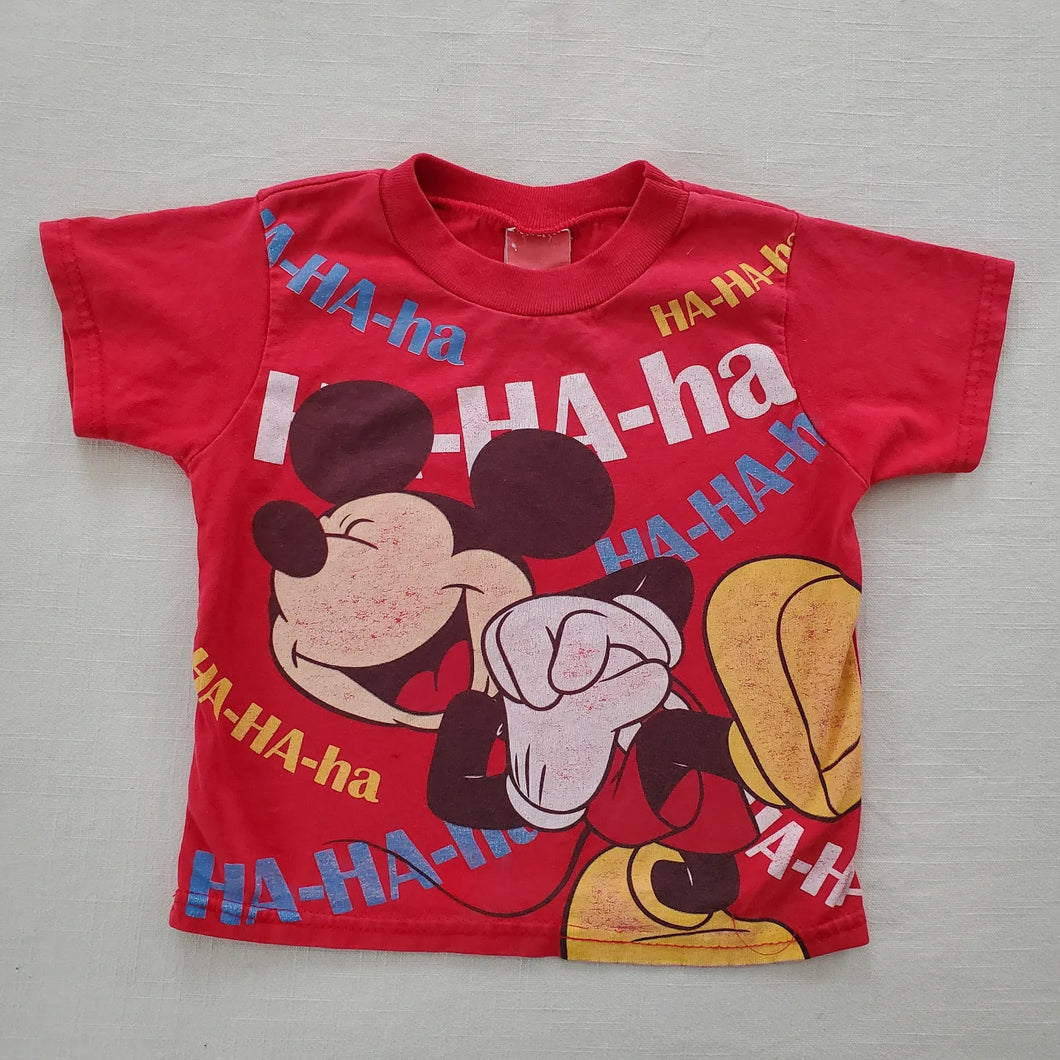 Vintage Mickey Mouse Tee 3t