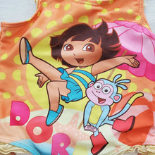 Load image into Gallery viewer, Y2k Dora &amp; Boots Swimsuit 3t
