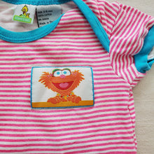 Load image into Gallery viewer, Y2k Zoe Sesame Street Romper 3-6 months
