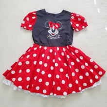 Load image into Gallery viewer, Vintage Minnie Mouse Twirly Dress kids 6
