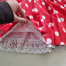 Load image into Gallery viewer, Vintage Minnie Mouse Twirly Dress kids 6
