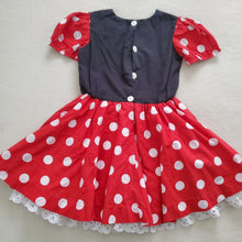 Load image into Gallery viewer, Vintage Minnie Mouse Twirly Dress kids 6
