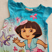 Load image into Gallery viewer, Y2k Dora Butterfly Nightgown 2t/3t
