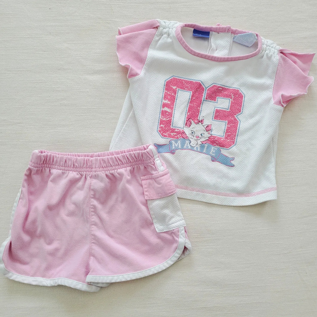 Vintage Y2k Aristocats Marie 2-Piece Set 24 months/2t