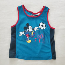 Load image into Gallery viewer, Vintage Mickey Mouse Soccer Tank Top 4t/5t
